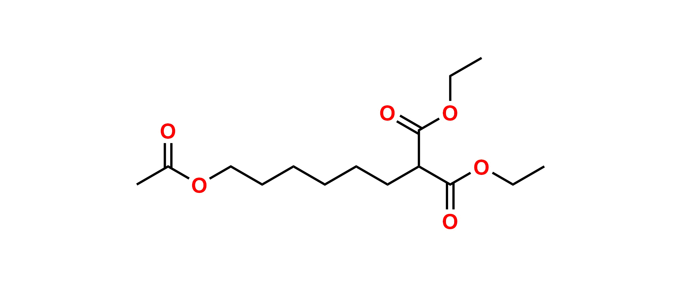 Diethyl 2-(6-acetoxyhexyl)propanedioate
