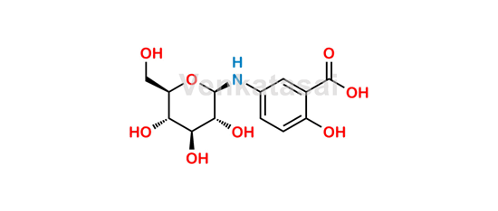 Picture of 5-(N-Β-D-Glucopyranosylamino) Salicylic Acid