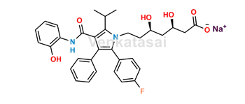 Picture of Atorvastatin 2-Hydroxy Analog Sodium salt