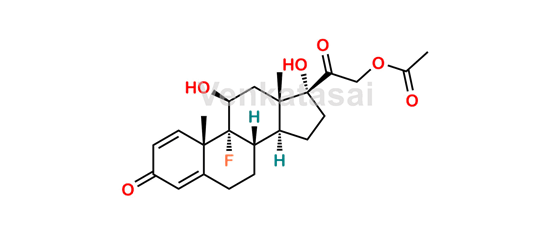 Picture of 9-fluoro-Prednisolone-21-acetate