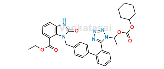 Picture of Candesartan Ethyl Ester Desethyl N1-Cilexetil Analog