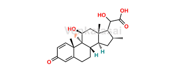 Picture of 17-dehyroxy  Dexamethasone Glyoxilic acid alcohol