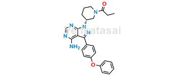 Picture of (R)-N-Desacryloyl N-Propionyl Ibrutinib