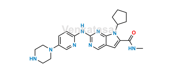 Picture of Ribociclib N-Desmethyl Metabolite Free base