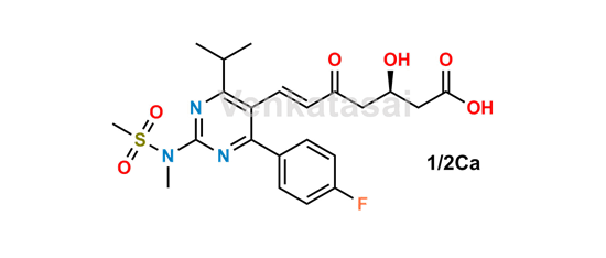 Picture of Rosuvastatin EP Impurity C (Calcium Salt)