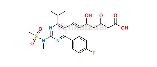 Picture of 5-Hydroxy-3-keto Rosuvastatin