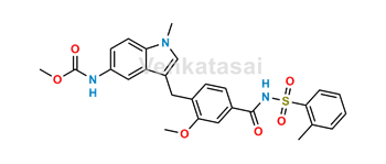 Picture of Decyclopentyl Zafirlukast Methyl Ester