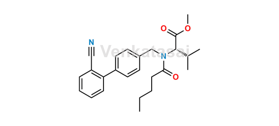 Picture of Valsartan Cyano Analog Methyl Ester