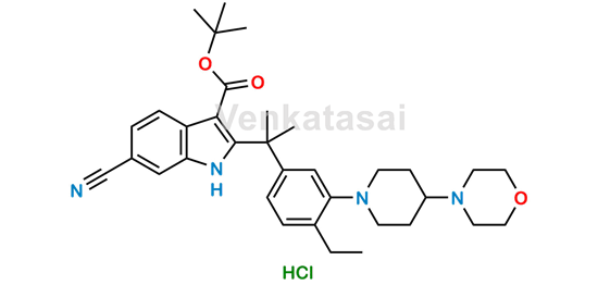 Picture of Alectinib Morpholine butyl ester Impurity