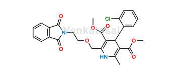 Picture of 4-(2-Chlorophenyl)-2-[[2-(1,3-Dihydro-1,3-Dioxo-2H-Isoindol-2-Yl)Ethoxy]Methyl]-1,4-Dihydro-6-Methyl-3,5-Pyridinedicarboxylic Acid 3,5-Dimethyl Ester