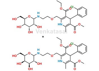 Picture of Amlodipine Glucose + Galactose adduct