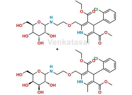 Picture of Amlodipine Glucose + Galactose adduct