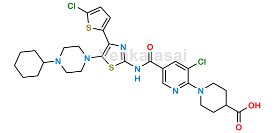 Picture of Avatrombopag 5-Chloro Acid Impurity