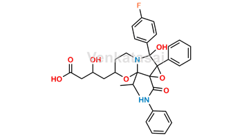 Picture of Atorvastatin Epoxy Pyrrolooxazin 6-Hydroxy Analog