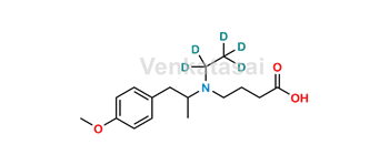 Picture of Mebeverine Acid D5