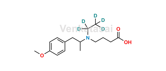 Picture of Mebeverine Acid D5