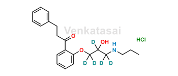 Picture of Propafenone-d5 Hydrochloride