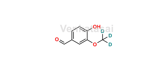 Picture of 4-Hydroxy-3-(methoxy-d3)benzaldehyde