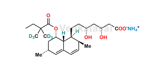 Picture of Simvastatin-d6 Hydroxy Acid Ammonium Salt