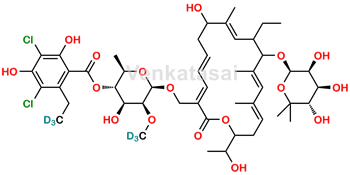 Picture of Fidaxomicin Metabolite OP-1118 D6