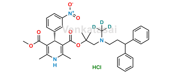 Picture of (S)-Lercanidipine D3 Hydrochloride
