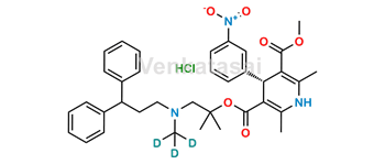 Picture of (R)-Lercanidipine-D3 Hydrochloride