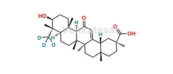 Picture of Glycyrrhetic Acid-d3