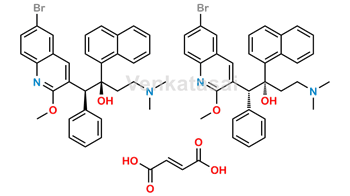 Picture of Bedaquiline Impurity 1 (Mixture) Fumarate Salt