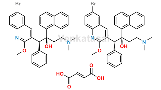 Picture of Bedaquiline Impurity 1 (Mixture) Fumarate Salt