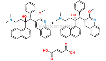 Picture of Bedaquiline Impurity 2 (Mixture) Fumarate Salt