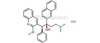 Picture of Bedaquiline Des-Bromo Diastereomer Impurity 2