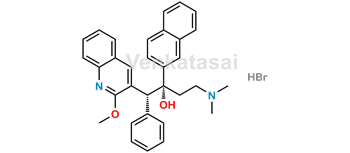 Picture of Bedaquiline Des-Bromo Diastereomer Impurity 1
