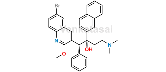 Picture of Bedaquiline 2-Naphthyl Diastereomer Impurity 1