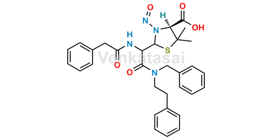 Picture of Benethamine Penicillin Nitroso Impurity