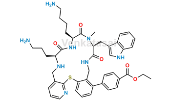 Picture of Zosurabalpin Ethyl ester impurity