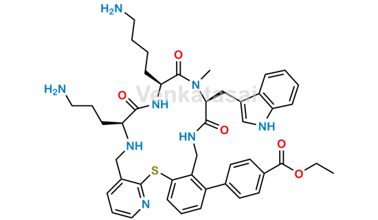 Picture of Zosurabalpin Ethyl ester impurity