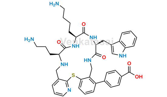 Picture of zosurabalpin decarboxy impurity