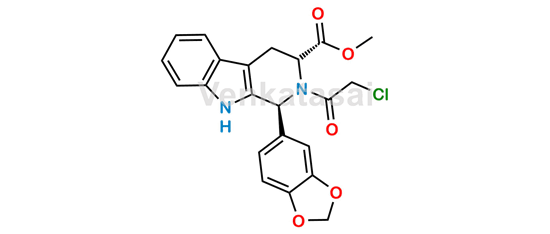 Picture of (1S,3R)-1-Benzo[1,3]dioxol-5-yl-2-(2-chloro-acetyl)-2,3,4,9-tetrahydro-1H-b-carboline-3-carboxylic Acid Methyl Ester