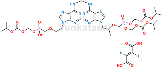 Picture of Tenofovir Disoproxil Fumarate IP Impurity I