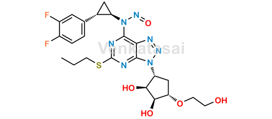 Picture of N-Nitroso Ticagrelor Impurity