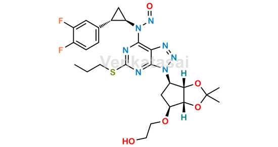 Picture of N-Nitroso Ticagrelor Impurity 1