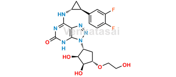 Picture of 5-Desthiopropyl-5-hydroxy-ticagrelor