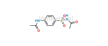 Picture of N1,4-BI-ACETYL-SULFANILAMIDE