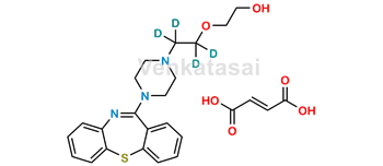 Picture of Quetiapine D4 Fumarate