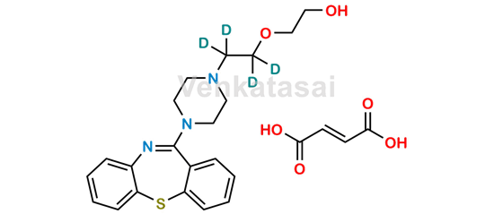 Picture of Quetiapine D4 Fumarate