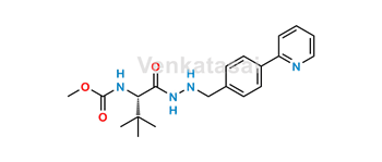 Picture of N-(Methoxycarbonyl)-3-methyl-L-valine 2-[[4-(2-pyridinyl)phenyl]methyl]hydrazide