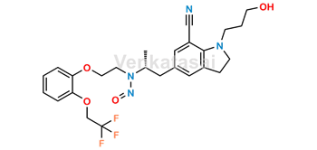 Picture of N-Nitroso Silodosin Nitrile Impurity