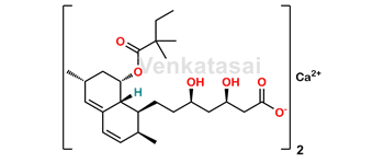 Picture of Simvastatin EP Impurity A  (Calcium Salt)