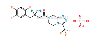 Picture of sitagliptin phosphate racemic