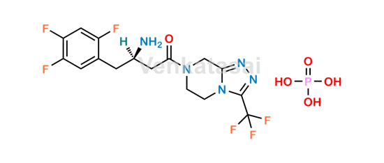 Picture of sitagliptin phosphate racemic